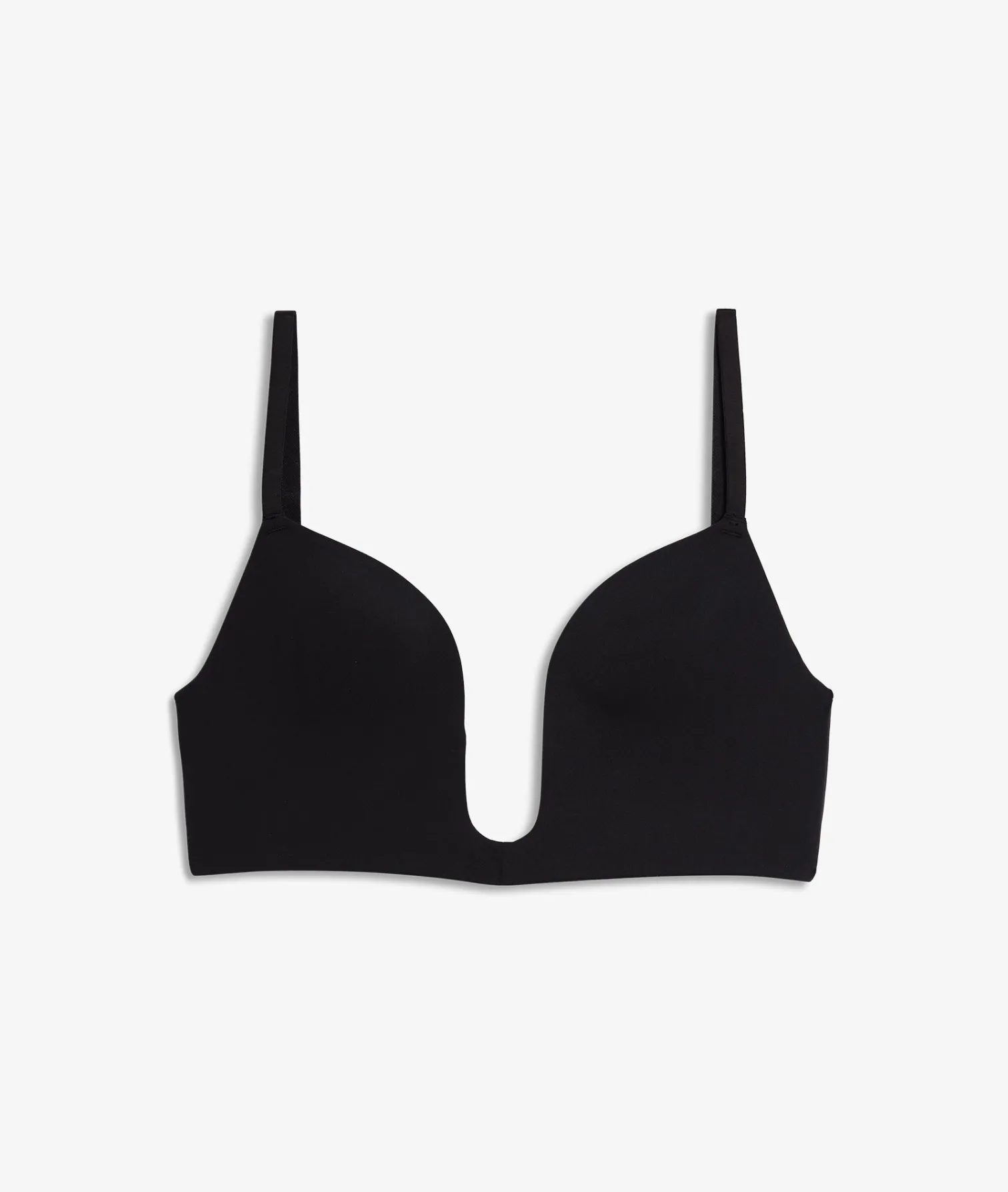 Etam Wireless Lightly Lined Demi Bra NOIR Online