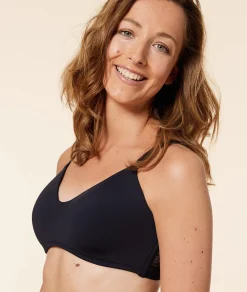 Etam Wireless Lightly Lined Post-Mastectomy Bra BLACK Fashion