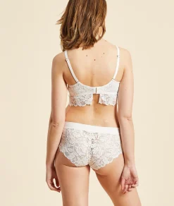 Etam Wireless Post-Mastectomy Triangle Bra ECRU New