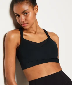 Etam Wireless Sports Bra - Strong Support BLACK Store