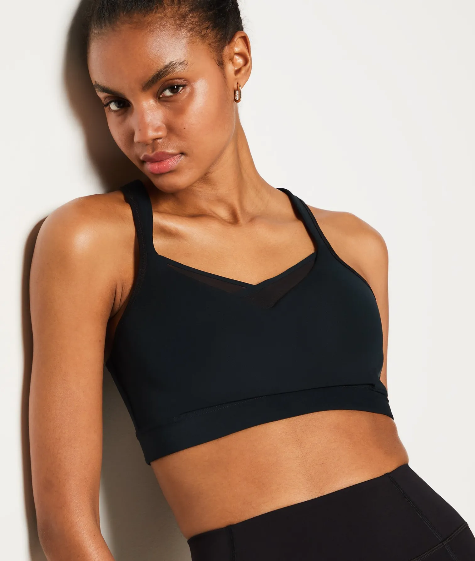 Etam Wireless Sports Bra - Strong Support BLACK Store