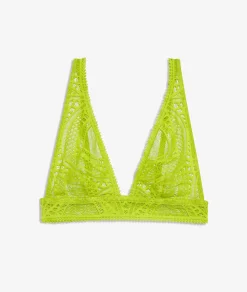 Etam Wireless Triangle Bralette NILEGREEN Flash Sale