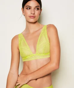 Etam Wireless Triangle Scarf Bra ANISE Shop
