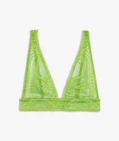 Etam Wireless Triangle Scarf Bra CELADON Best Sale